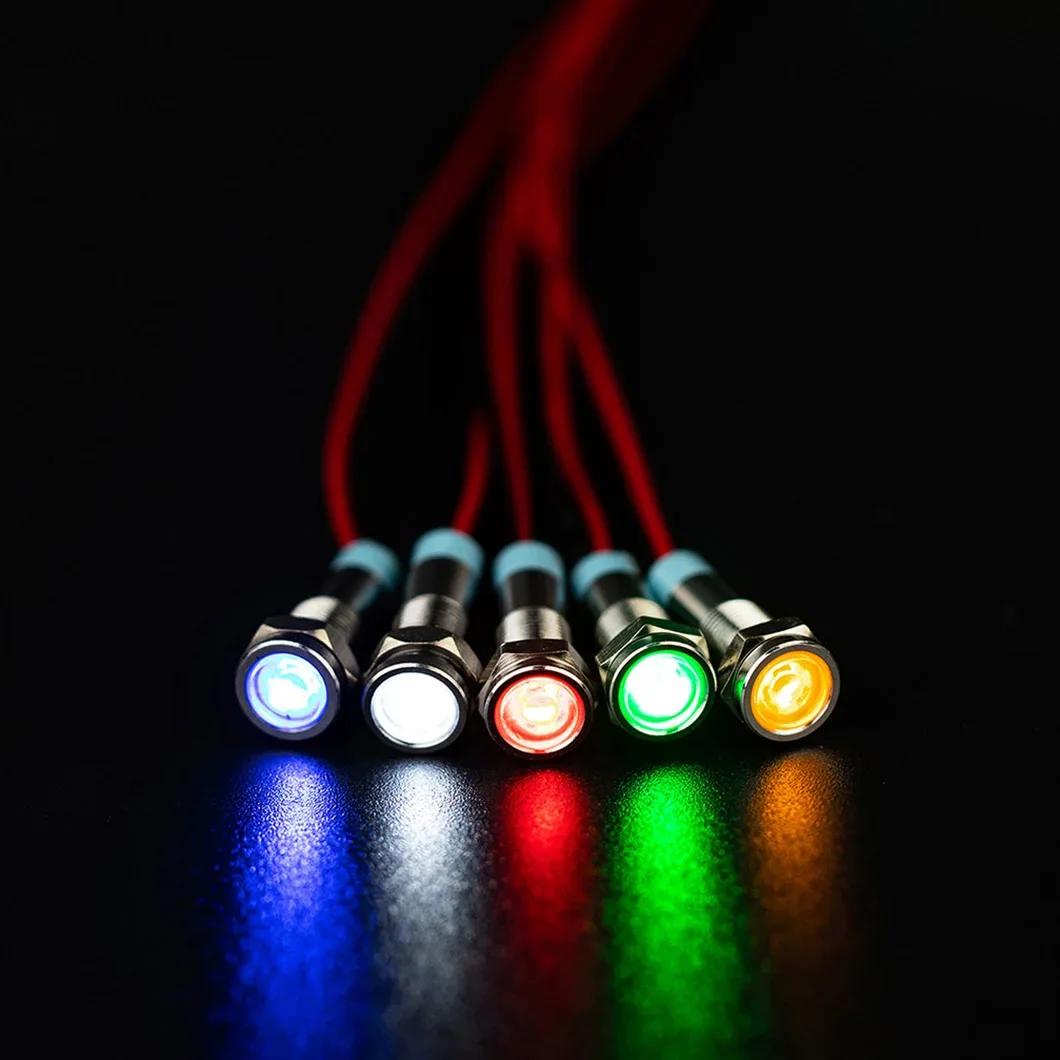 LED ݼ ǥõ  ȣ , ̾ , , , Ķ, , , Ȳ, 6mm, 8mm, 10mm, 12mm, 3V, 6V, 12V, 24V, 220V